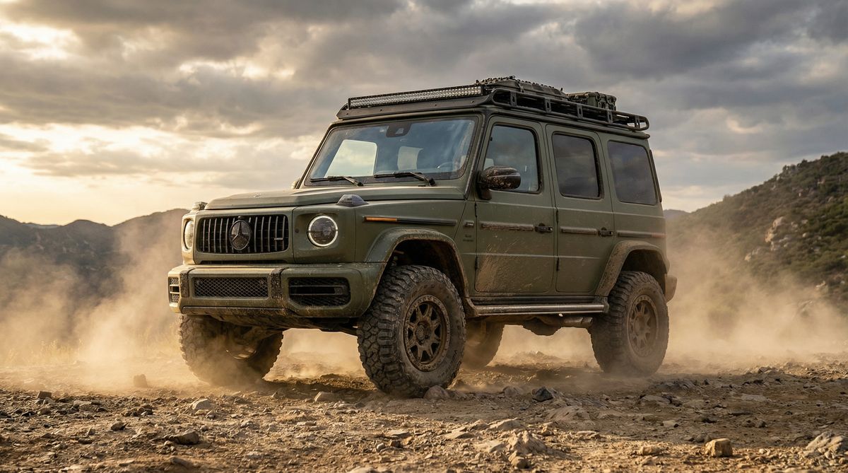 四虎越野车改装测评视频